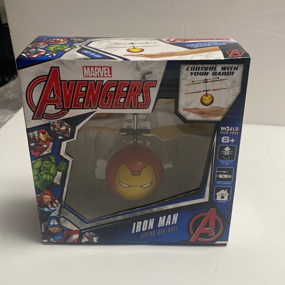 Iron Man flying